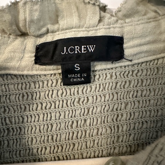 Olive Green Women's Top - Picture 3 of 3